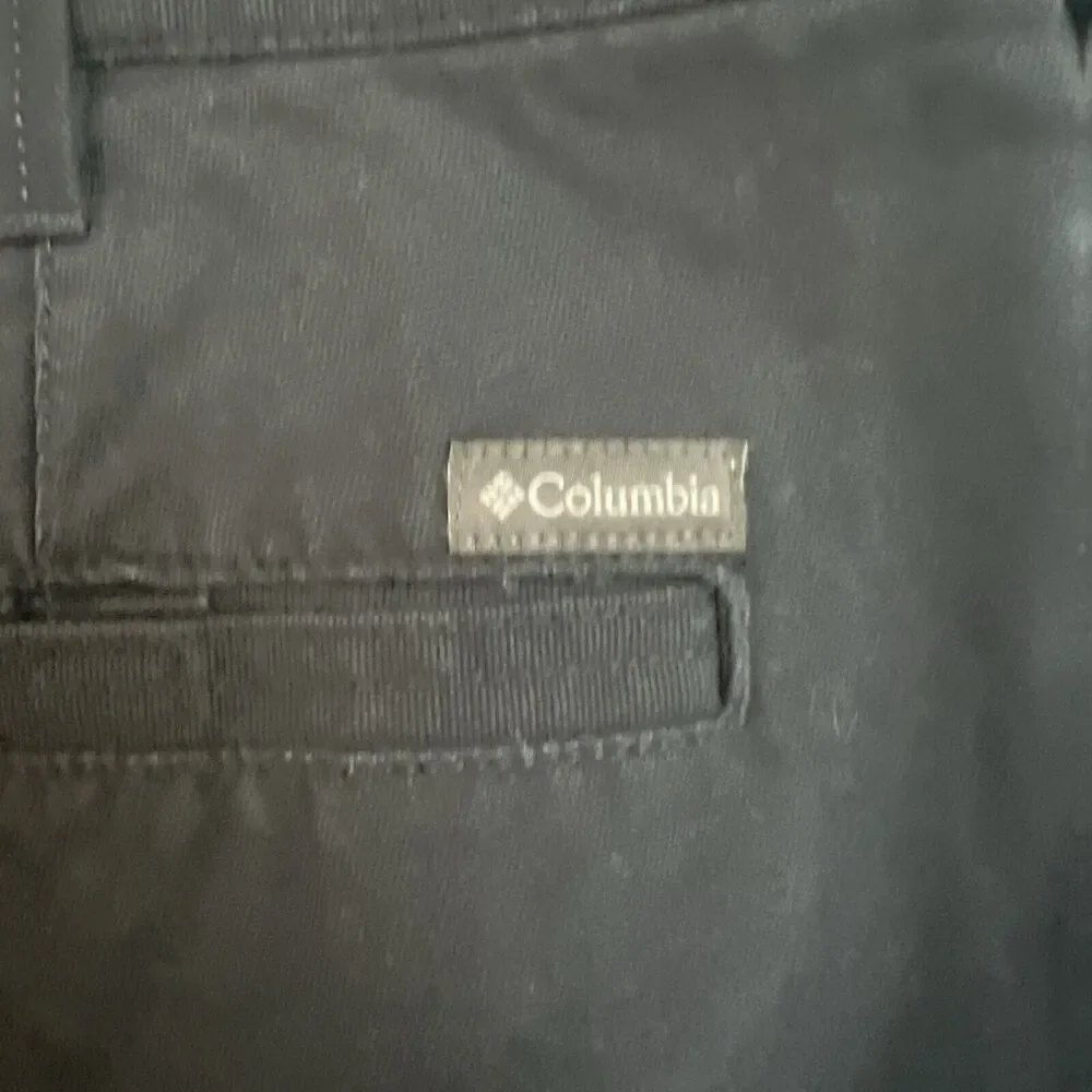 EUC Columbia Mens Size 38 Navy Blue Outdoor‎ hiking Chino Shorts 38W 8L - Picture 4 of 6